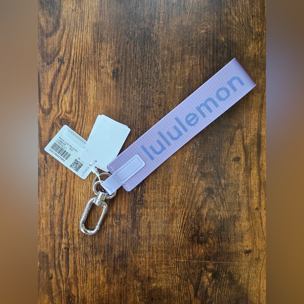 Lululemon Never Lost  Keychain Accessory O/S New